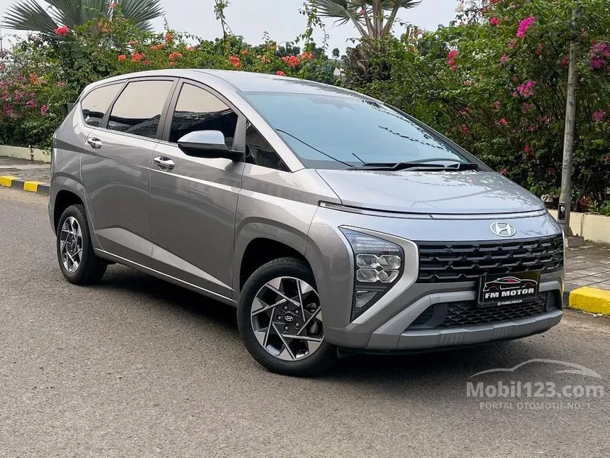 Jual Mobil Hyundai Stargazer 2023 Prime 1.5 di DKI Jakarta Automatic Wagon Abu