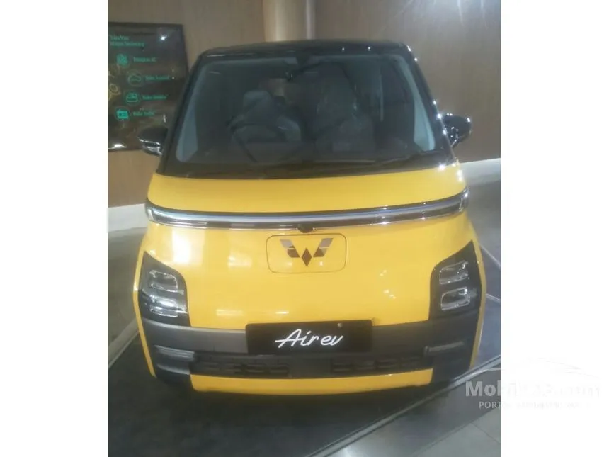 Jual Mobil Wuling EV 2024 Air ev Long Range di Banten Automatic Hatchback Kuning Rp 255.900.000