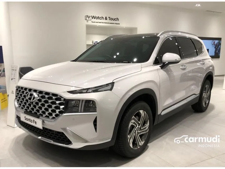 Jual Mobil Hyundai Santa Fe 2024 CRDi Prime 2.2 di DKI Jakarta Automatic SUV Silver Rp 607.200.000