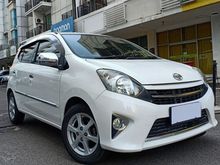 2014 Toyota Agya 1.0 G Hatchback AT Putih Tgn 1 Good condition