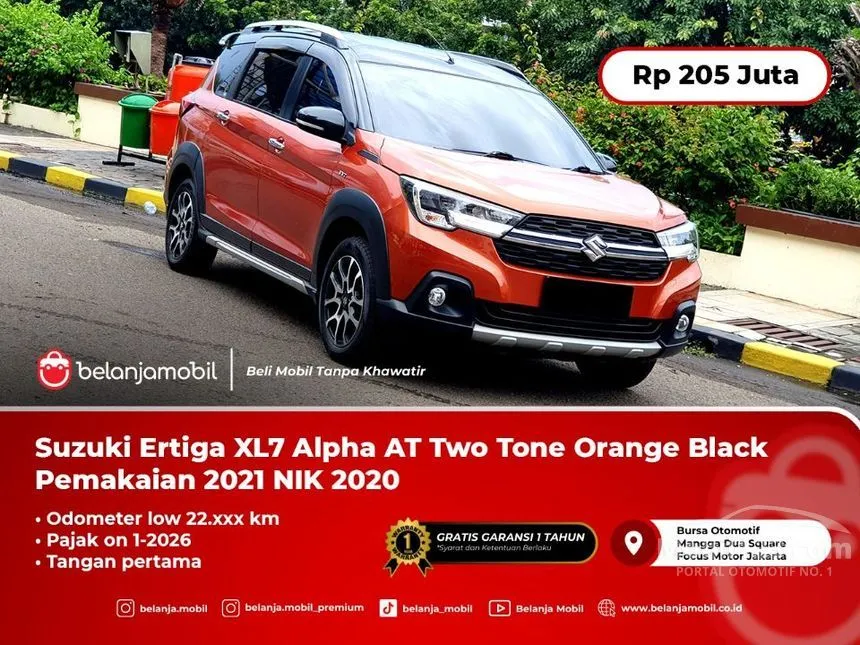Jual Mobil Suzuki XL7 2020 ALPHA 1.5 di DKI Jakarta Automatic Wagon Orange Rp 205.000.000