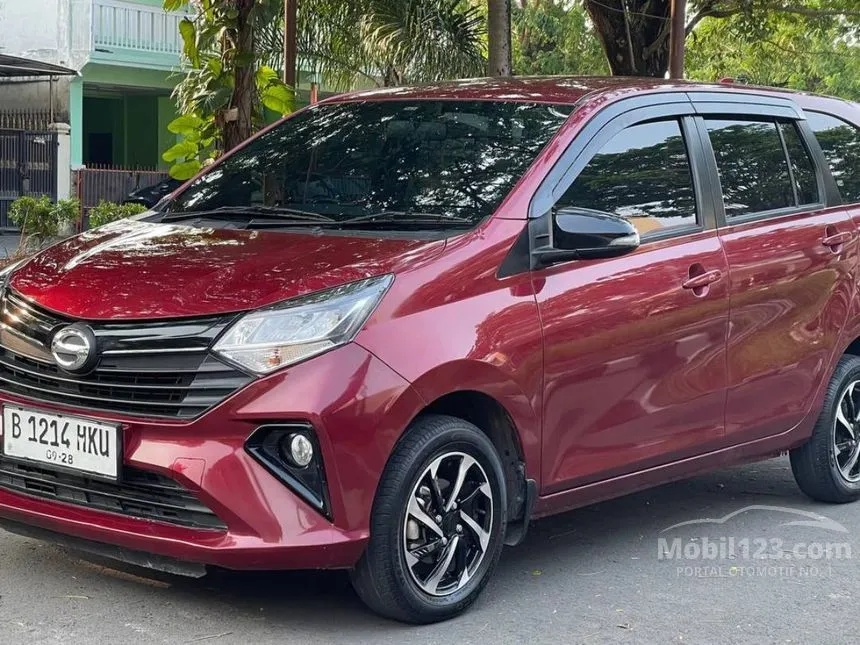 Jual Mobil Daihatsu Sigra 2023 R 1.2 di Banten Automatic MPV Merah Rp 137.000.000