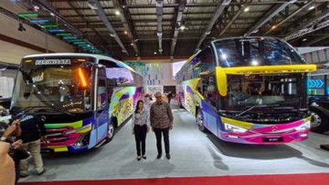 Bus Mania Merapat! Mercedes-Benz Luncurkan 4 Bus Baru Berstandar Euro 4 dan Euro 5