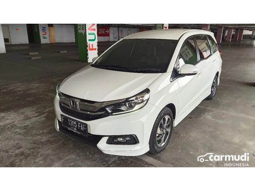 Jual Mobil Honda Mobilio 2021 E 1.5 di Jawa Barat Automatic MPV Putih Rp 155.000.000