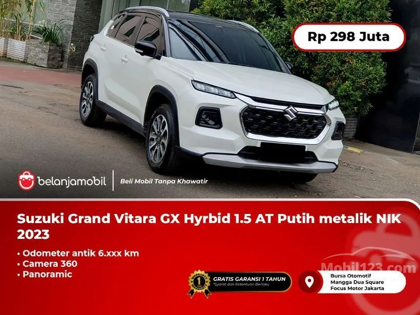Jual Mobil Suzuki Grand Vitara 2023 GX (Two Tone) 1.5 di Jawa Barat Automatic SUV Putih Rp 298.000.000