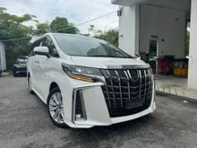 2020 Toyota Alphard 2.5 G S MPV - Japan Import Original - New Car condition - 7yrs Warranty - Ready Stock