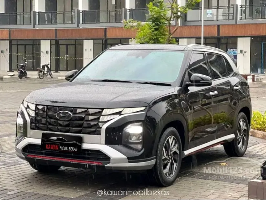 Jual Mobil Hyundai Creta 2023 Prime 1.5 di Banten Automatic SUV Hitam Rp 305.000.000