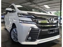 2015 Toyota Vellfire 2.5 ZA raya promotion