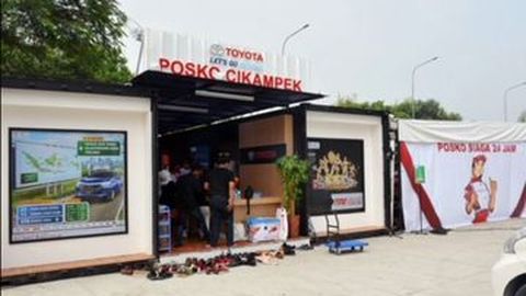Toyota Siaga di 316 Titik Selama Mudik Lebaran 2019