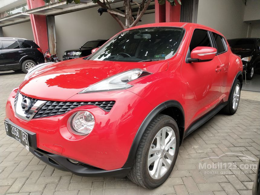 Jual Mobil Nissan Juke 2015 RX 1.5 di Banten Automatic SUV Merah Rp 160