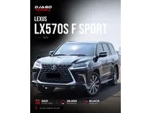 2021 Lexus LX 570 5.7 Sport SUV Black Hitam LX570s LX570 F Sport FSport s