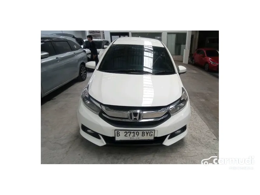 Jual Mobil Honda Mobilio 2018 E 1.5 di Banten Manual MPV Putih Rp 138.000.000