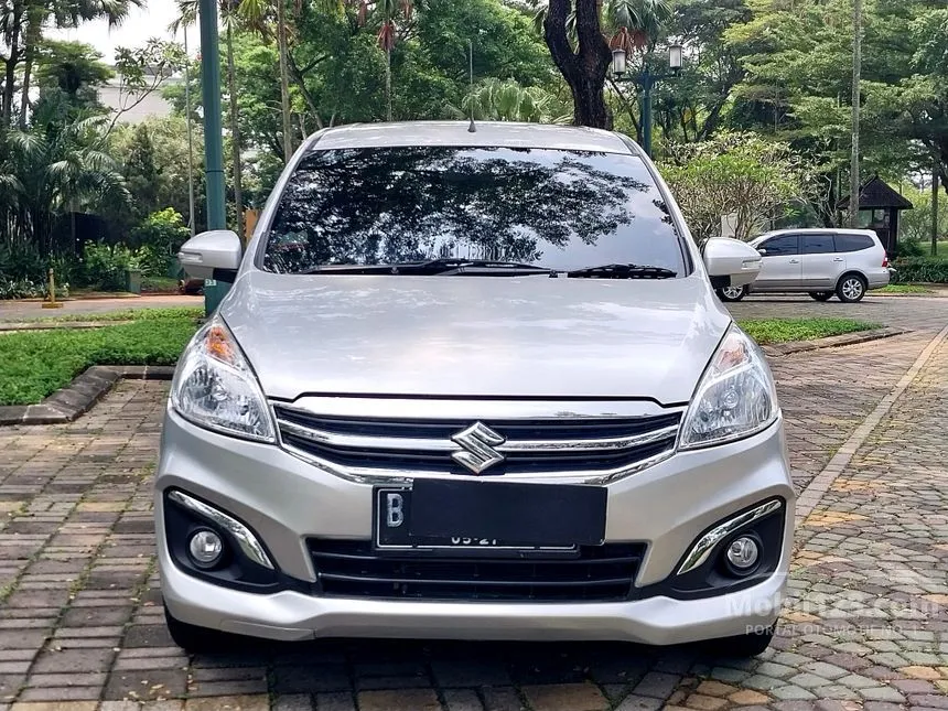 Jual Mobil Suzuki Ertiga 2017 GX 1.4 di Banten Automatic MPV Abu