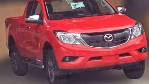 SPYSHOT: 2016 Mazda BT-50 Facelift Front-End Shown Undisguised