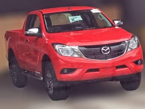 SPYSHOT: 2016 Mazda BT-50 Facelift Front-End Shown Undisguised