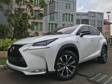 2017 Lexus NX200t 2.0 F-Sport SUV Km10rb Nik17 White TDP.250JT