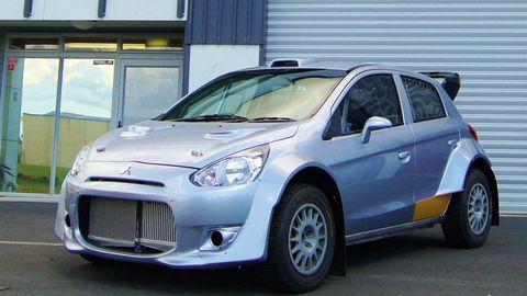 This Mitsubishi Mirage Evo Is Ready To Rally