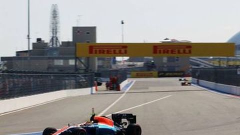 Lap Pertama, Rio Haryanto Langsung Out dari F1 Rusia