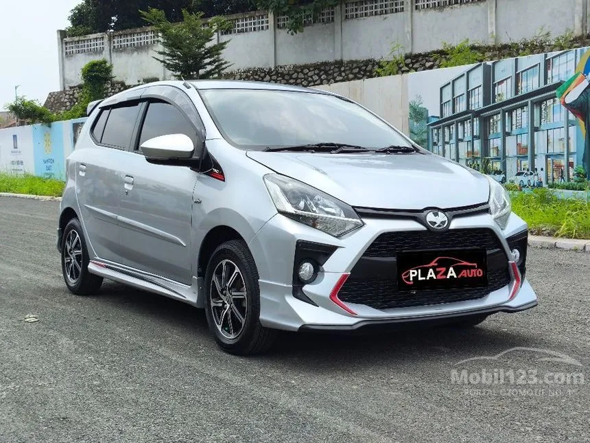 Jual Mobil Toyota Agya 2020 TRD 1.2 di Banten Automatic Hatchback Silver Rp 114.000.000