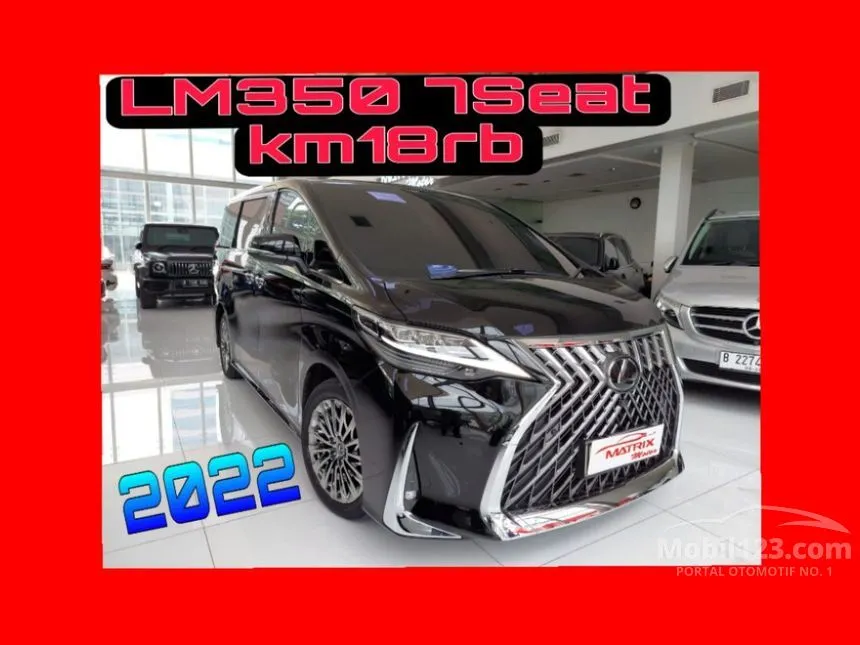 Jual Mobil Lexus LM350 2022 3.5 di DKI Jakarta Automatic Van Wagon Hitam Rp 1.575.000.000
