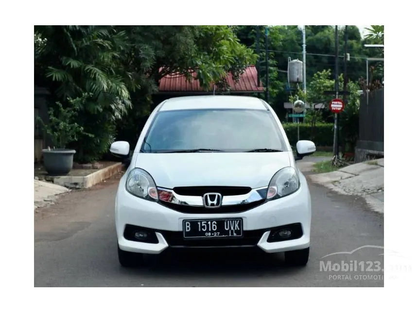 Jual Mobil Honda Mobilio 2015 E 1.5 di DKI Jakarta Automatic MPV Putih Rp 130.000.000