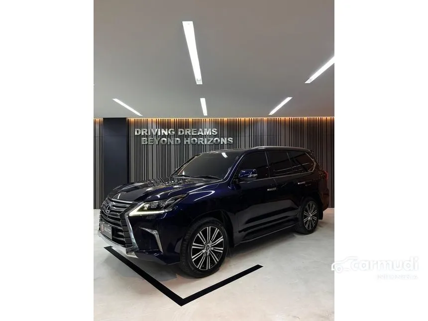 Jual Mobil Lexus LX 570 2018 5.7 di DKI Jakarta Automatic SUV Biru Rp 1.595.000.000