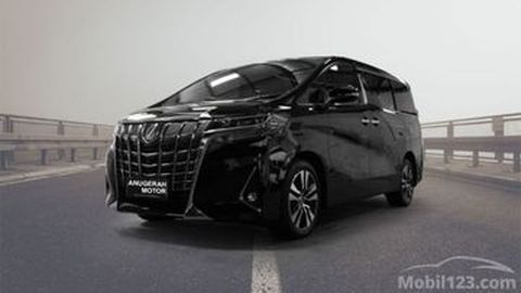 Toyota Alphard 2.5 G Bekas 2020 ini Tampak Seperti Baru, Ditawarkan dengan Harga Miring
