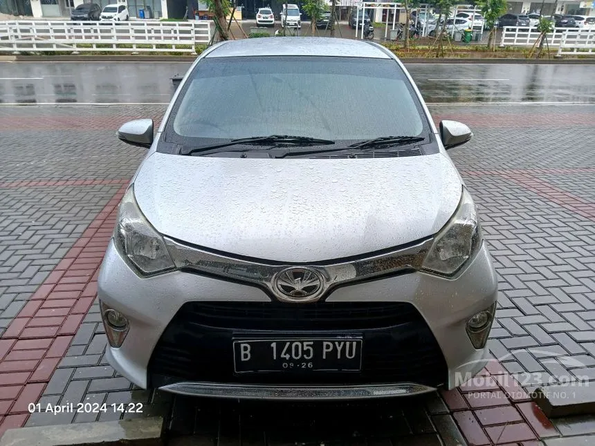 Jual Mobil Toyota Calya 2016 G 1.2 di DKI Jakarta Automatic MPV Silver Rp 105.000.000
