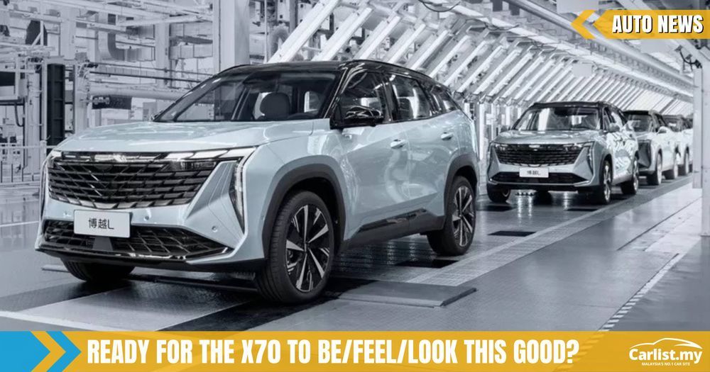First 2023 Geely Boyue L Rolls Off Production Line - GG Other SUVs