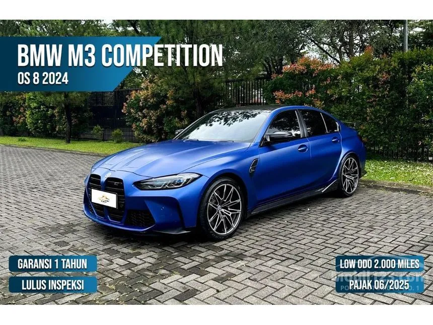 Jual Mobil BMW M3 2023 Competition 3.0 di Banten Automatic Sedan Biru Rp 1.795.000.000