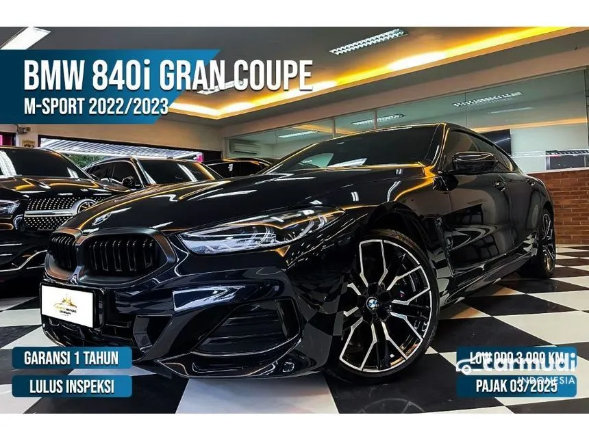 Jual Mobil BMW 840i 2022 Gran Coupé M Technic 3.0 di Banten Automatic Coupe Hitam Rp 1.825.000.000
