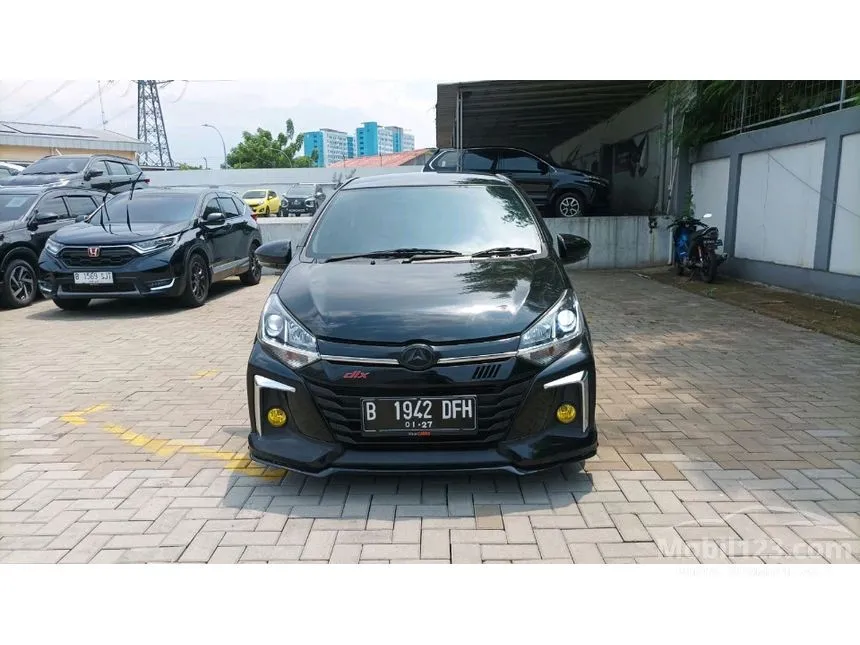 Jual Mobil Daihatsu Ayla 2021 R Deluxe 1.2 di Jawa Barat Manual Hatchback Hitam Rp 119.000.000