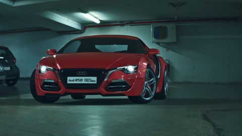The New Audi RSD Concept by Steel Drake ส่วนผสมที่ลงตัวระหว่าง R8 รุ่นเก่าและรุ่นใหม่