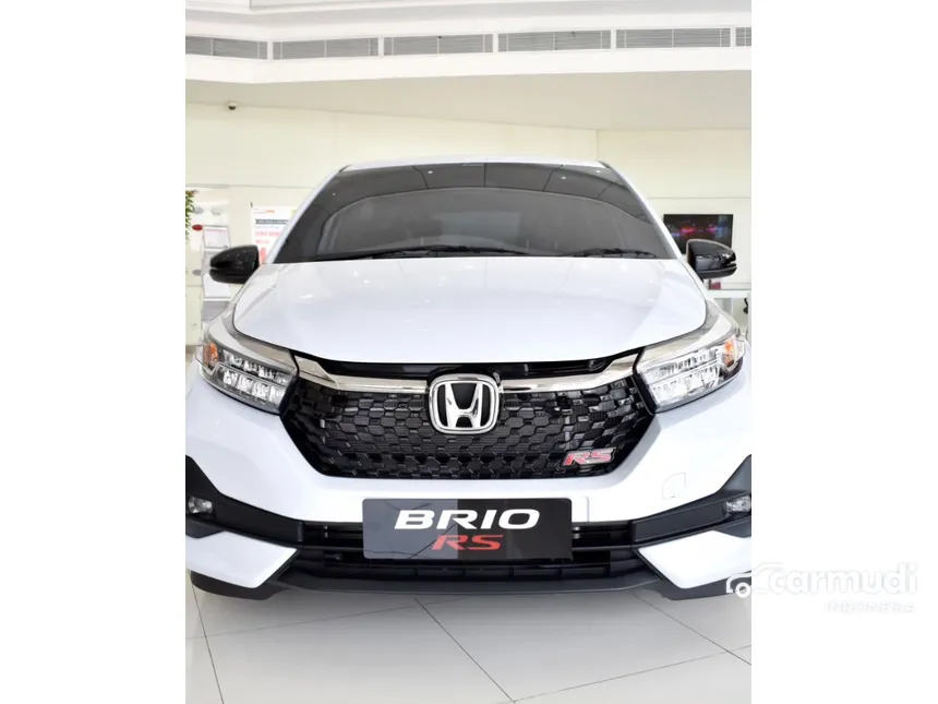 Jual Mobil Honda Brio 2024 RS 1.2 di Banten Automatic Hatchback Putih Rp 240.100.000