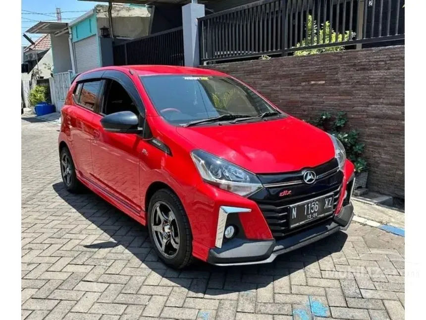 Jual Mobil Daihatsu Ayla 2021 R Deluxe 1.2 di Jawa Timur Automatic Hatchback Merah Rp 137.500.000