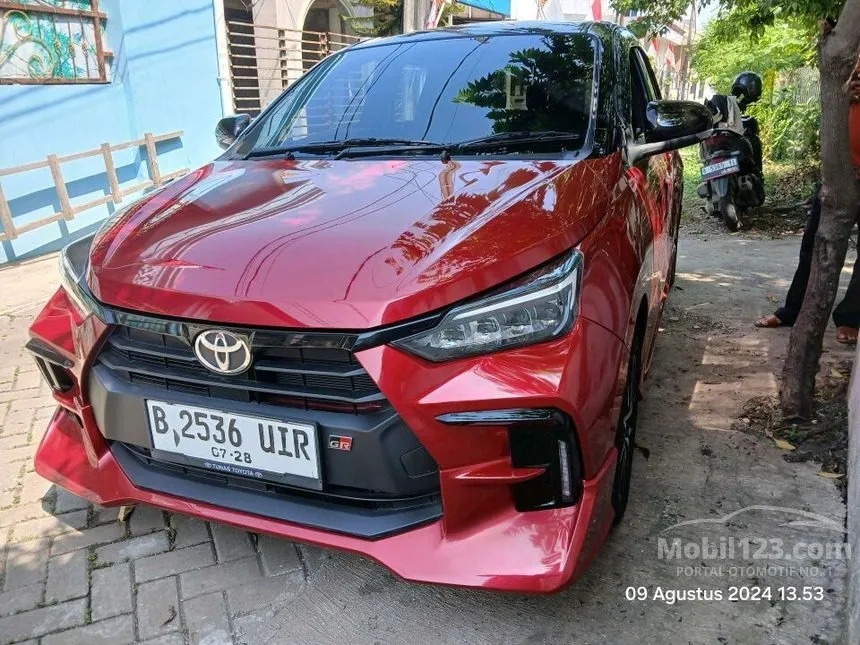 Jual Mobil Toyota Agya 2023 GR Sport 1.2 di Banten Automatic Hatchback Merah Rp 193.000.000