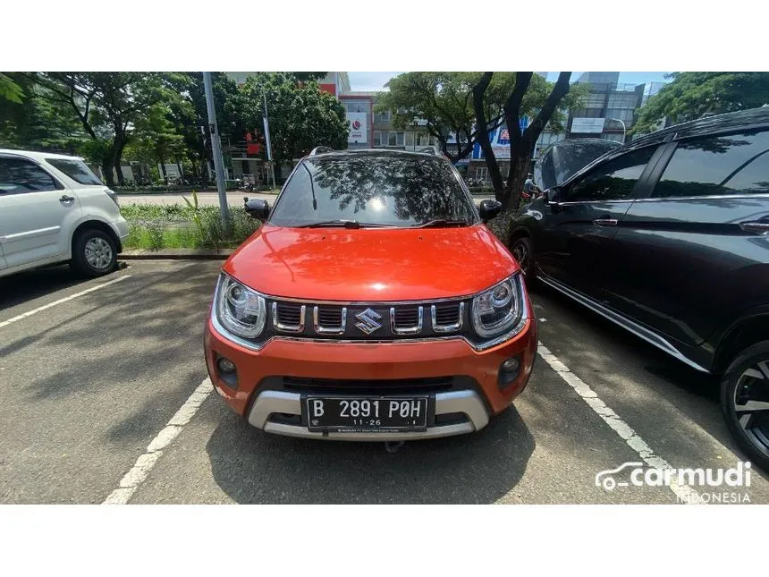Jual Mobil Suzuki Ignis 2021 GX 1.2 di Banten Automatic SUV Orange Rp 150.000.000