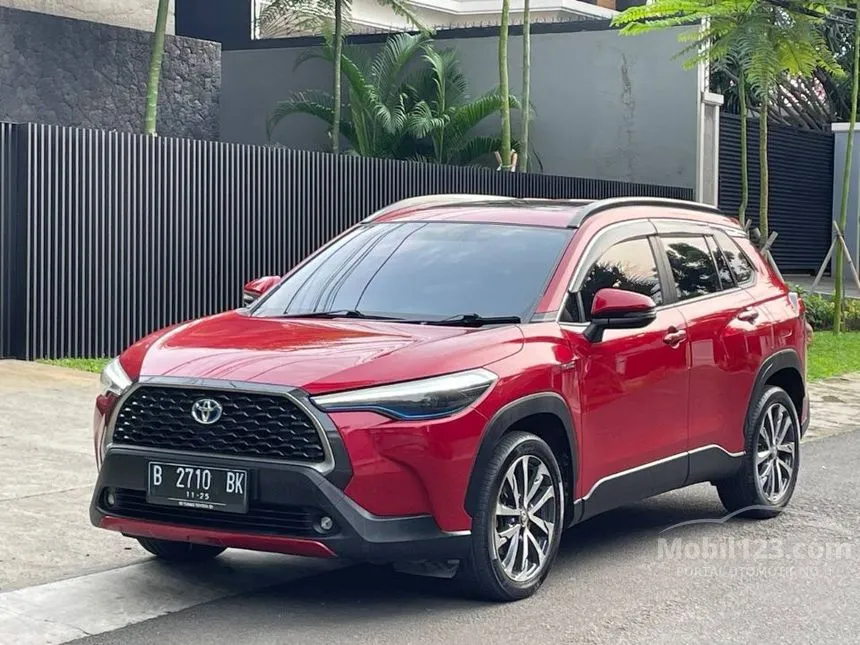 Jual Mobil Toyota Corolla Cross 2020 Hybrid 1.8 di DKI Jakarta Automatic SUV Merah Rp 299.900.000