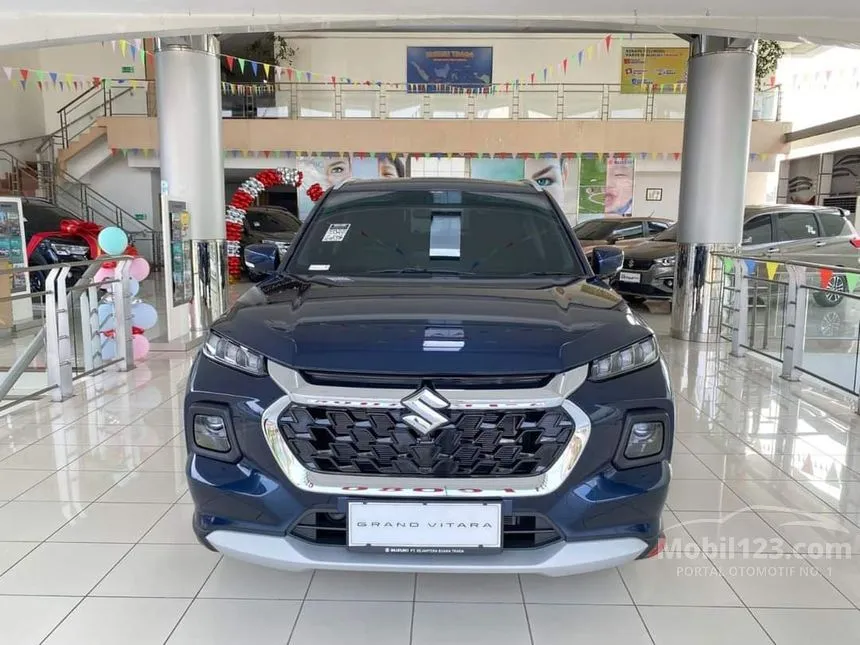 Jual Mobil Suzuki Grand Vitara 2024 MHEV GX 1.5 di DKI Jakarta Automatic SUV Biru Rp 360.400.000