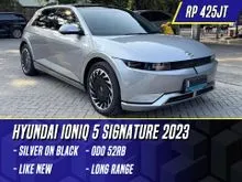2023 Hyundai IONIQ 5 0.0 Signature Long Range SUV Silver on Black Abu-abu Abu IONIQ5 EV