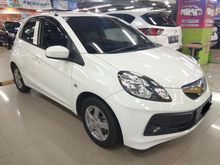 TDP HANYA 9,8 JT SAJA! BRIO E CVT 1.2 A/T Tahun 2015 Putih