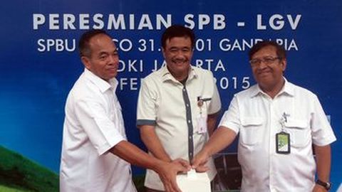 Pertamina Resmikan 5 SPB Vi-Gas Secara Serempak