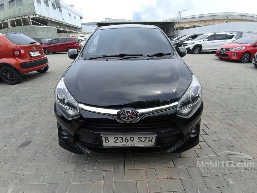 Jual Mobil Toyota Agya 2018 G 1.2 di DKI Jakarta Manual Hatchback Hitam Rp 99.000.000