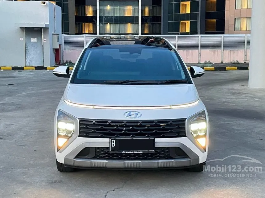 Jual Mobil Hyundai Stargazer 2022 Prime 1.5 di DKI Jakarta Automatic MPV Putih Rp 197.000.000