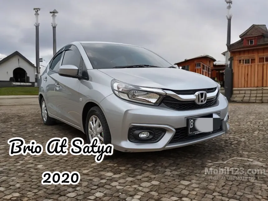 Jual Mobil Honda Brio 2020 Satya E 1.2 di DKI Jakarta Automatic Hatchback Silver Rp 142.000.000