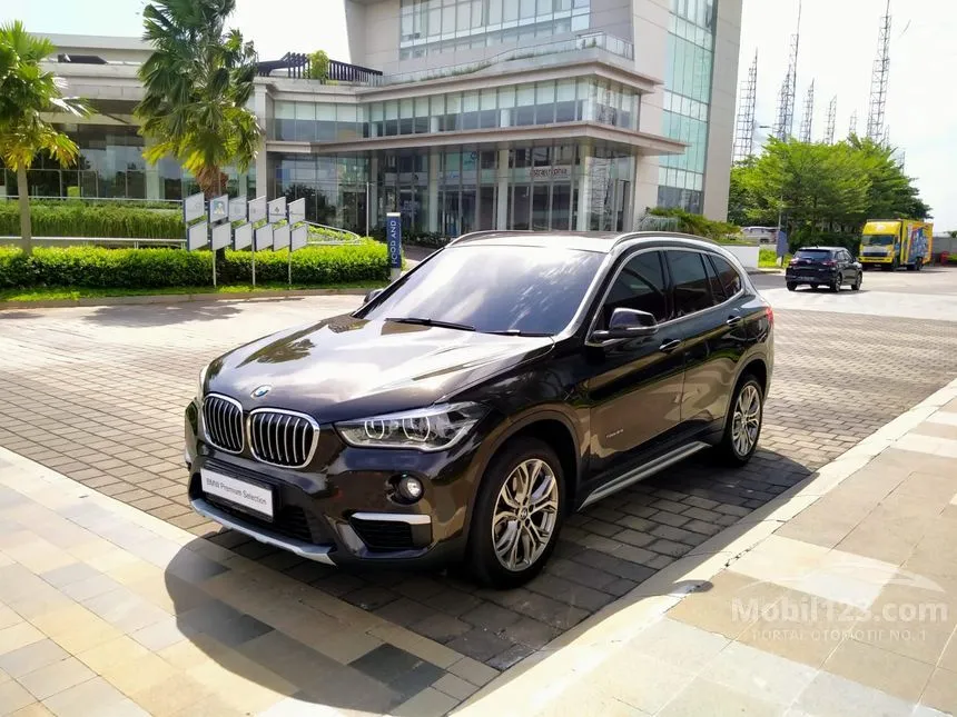 Jual Mobil BMW X1 2018 sDrive18i xLine 1.5 di DKI Jakarta Automatic SUV Coklat Rp 534.900.000
