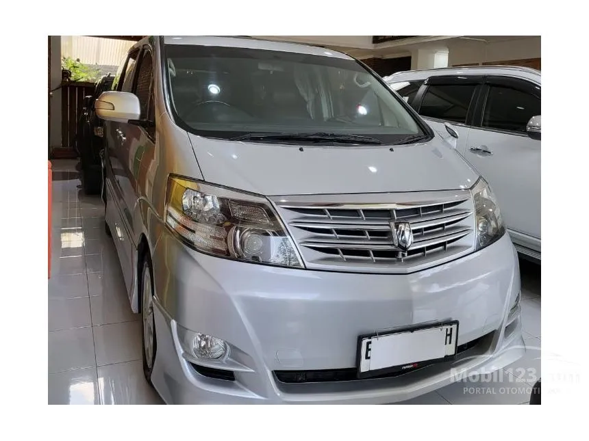 Jual Mobil Toyota Alphard 2006 V 2.4 di Jawa Barat Automatic Van Wagon Silver Rp 165.000.000