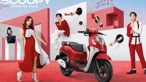 All-new Honda Scoopy Meluncur di Thailand, Ada Velg Jari-jari