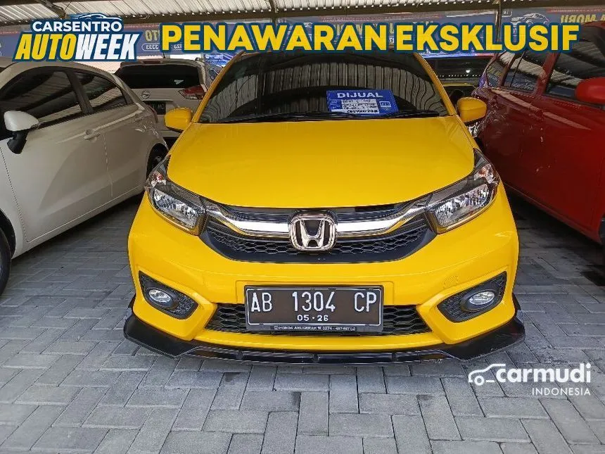 Jual Mobil Honda Brio 2021 E Satya 1.2 di Yogyakarta Manual Hatchback Kuning Rp 165.000.000