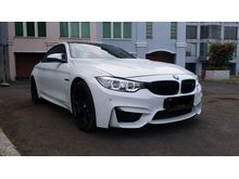 Bmw M4 Coupe M Performance 3.0 Turbocharged 480HP Torque640 White on Red Pemakaian 2015